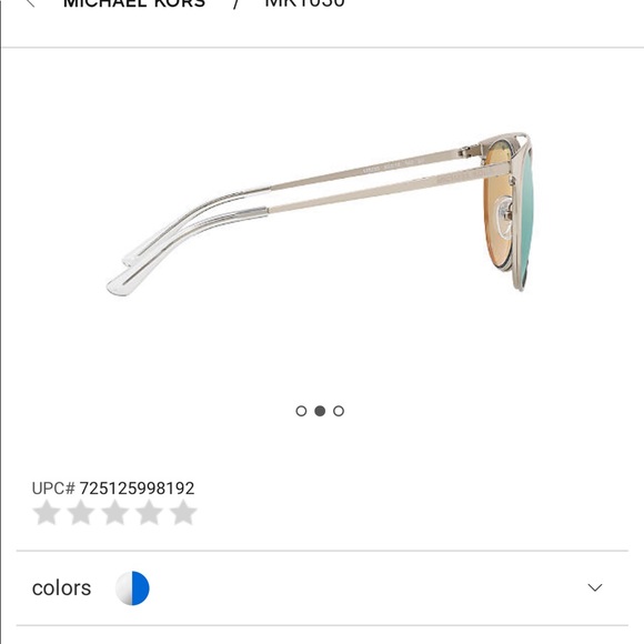 Micheal Kors MK1030 Sunglasses NWT - Picture 3 of 6